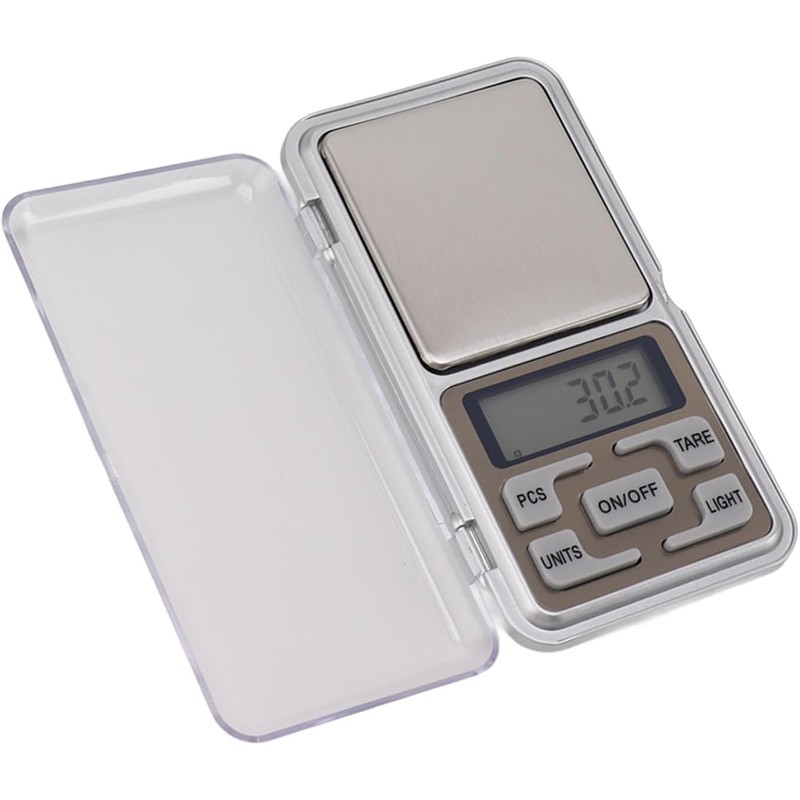 Báscula Digital de Gramos, 500 G/0,01 G, Mini Báscula Portátil