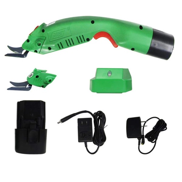MXBAOHENG WBT-2 Cordless Electric Scissors for Cutting Fabric/Carpet/