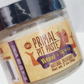 Primal Pit Paste RARE! Primal Pit Paste Natural Aluminum-Free Deodorant: Royal & Rogue, Vegan