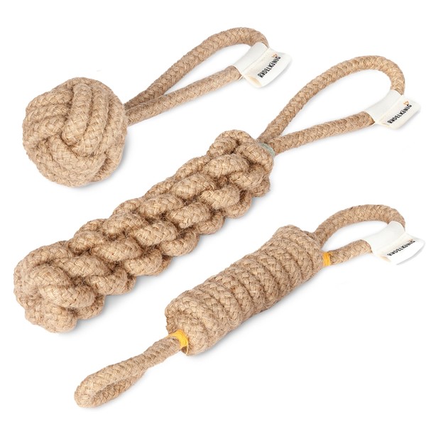 Rudelkönig Rope Toy for Dogs Made of 100% Cotton -