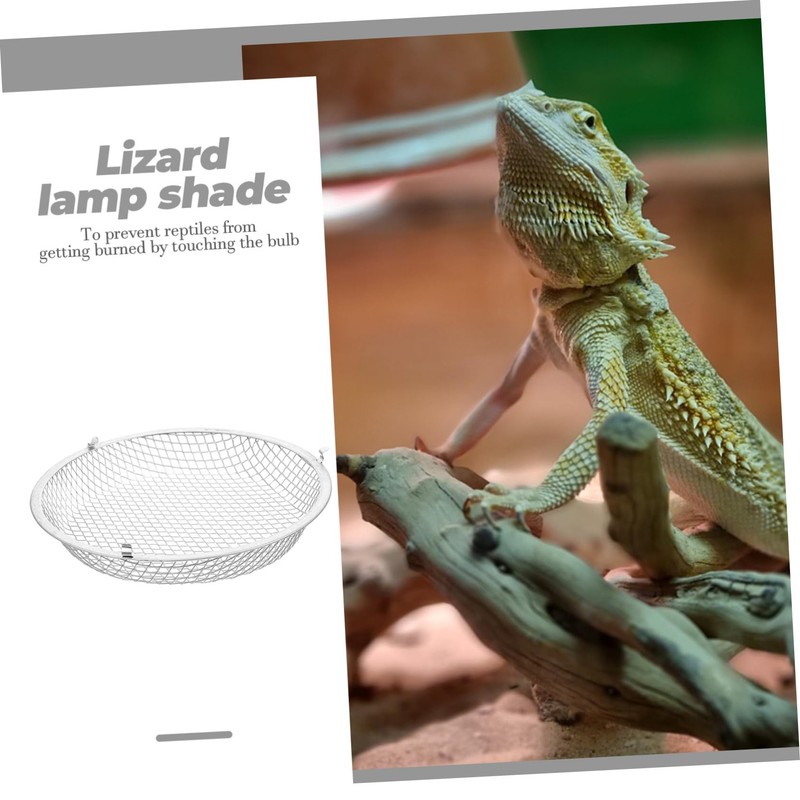 BESPORTBLE Heating Lamp Cover for Reptile Insulation Mesh Anti-scalding Mesh