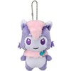 Miracle Chinz! Rhythms Mascot Keychain Locky, Total Length: Approx. 4.7