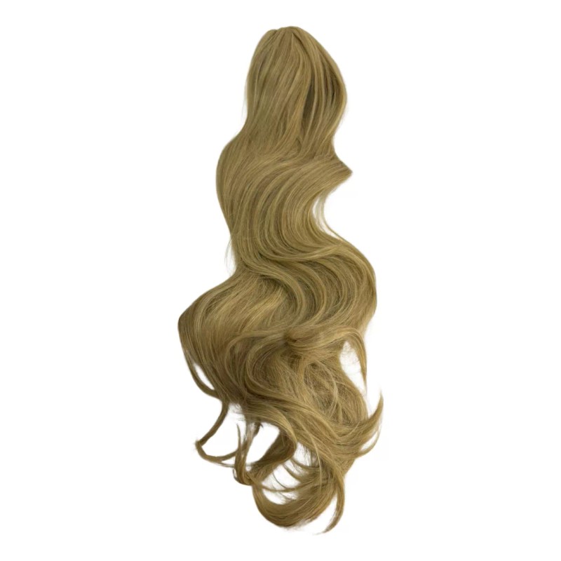 Remy Glamm Coleta Postiza Fibra Human Touch Larga Abundante