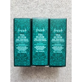 Fresh 3x Fresh Tea Elixir Skin Resilence Activating Serum .23 fl oz Each NIB