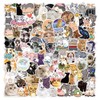 100 Pieces Cute Cat Stickers for Water Bottle, Laptop, Phone,