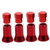 Mikinona Tire Valve Cap Covers 8 Pcs Car Stem Covers