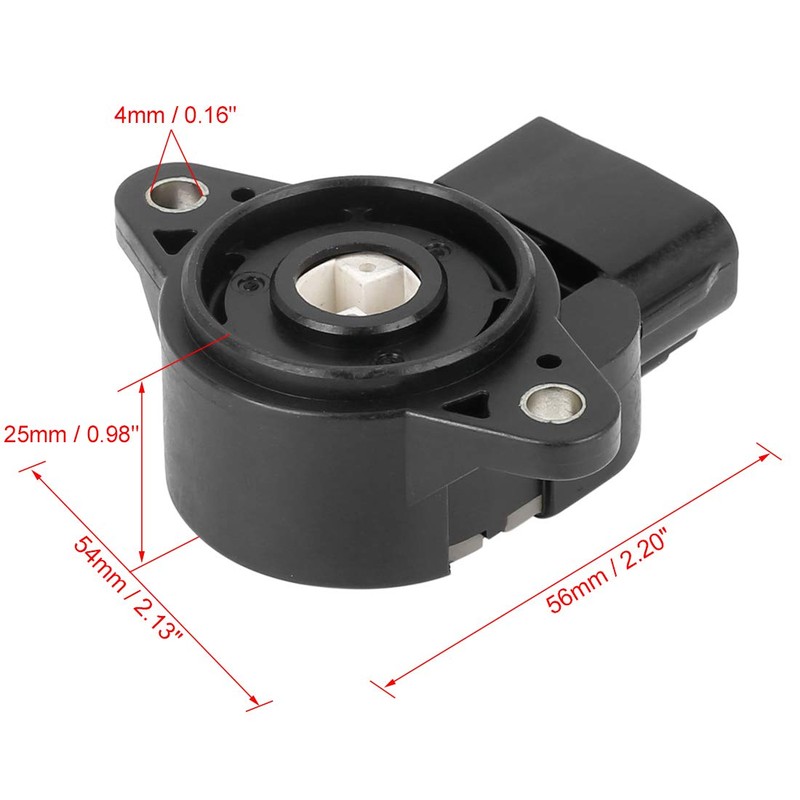 X AUTOHAUX 89452-97202 Car Throttle Position Sensor for Daihatsu Hijet