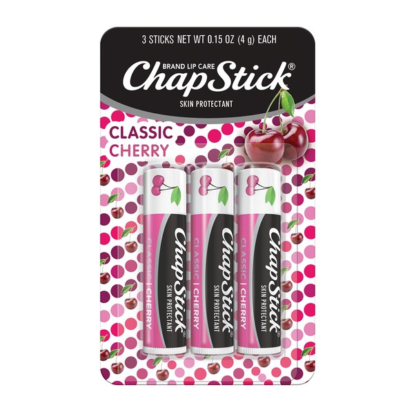 ChapStick ChapStick Classic Skin Protectant Flavored Lip Balm Tube, Cherry