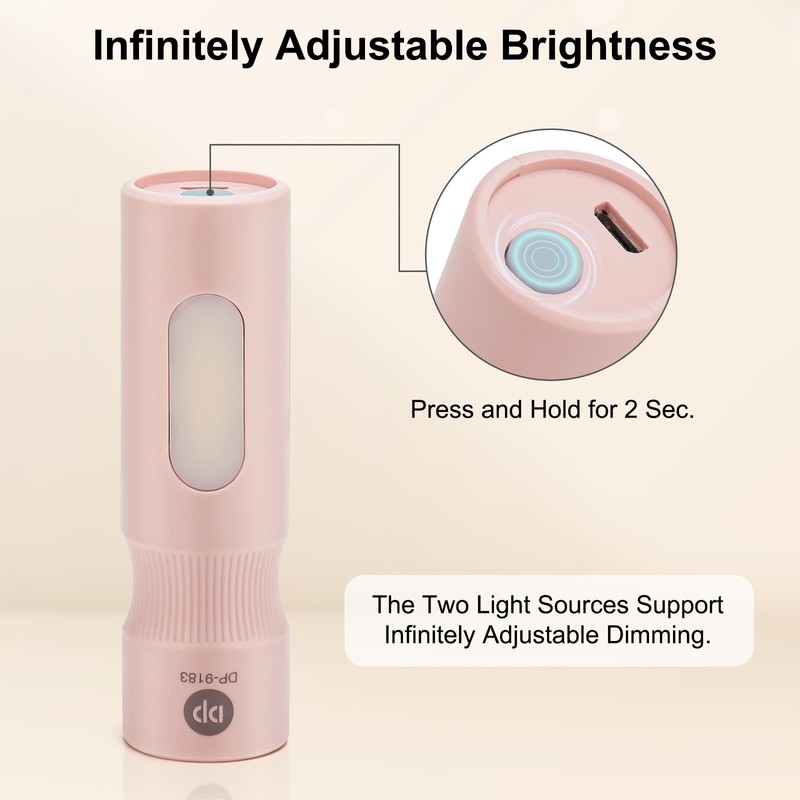 KAILEDI Mini Flashlight, 4 Pack Led Rechargeable Flashlights High Lumens