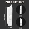 Biaungdo 2 Pairs Tilt Latch, Plastic Construction Window Tilt Latch
