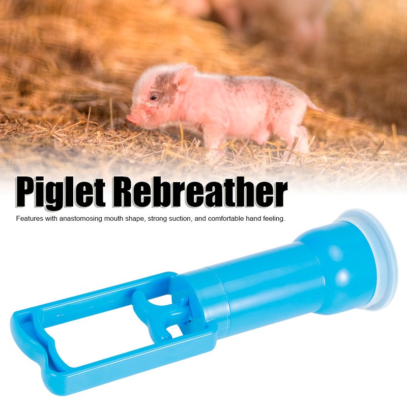 Piglet Rebreather Plastic Assisted Breathing Pump Sputum Suction Device for