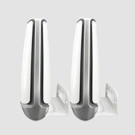 Sturdy Metal Made Wall Mount Compatible with Orbi WiFi 6, Stand Holder Bracket for Orbi Mesh WiFi 6 System RBK850 RBK851 RBK852 RBK853, RBRE963(2pcs)