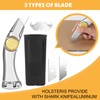 8 Pack Heavy Duty Fixed Roofing Knife with 20 Pcs