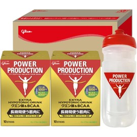 Glico Power Production Extra Hypotonic Drink Citric Acid & BCAA 2 Boxes Squeeze Bottle Glico BOX
