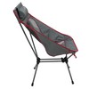 ALPS Mountaineering Simmer Lounger Camping Chair, One Size, Salsa/Charcoal