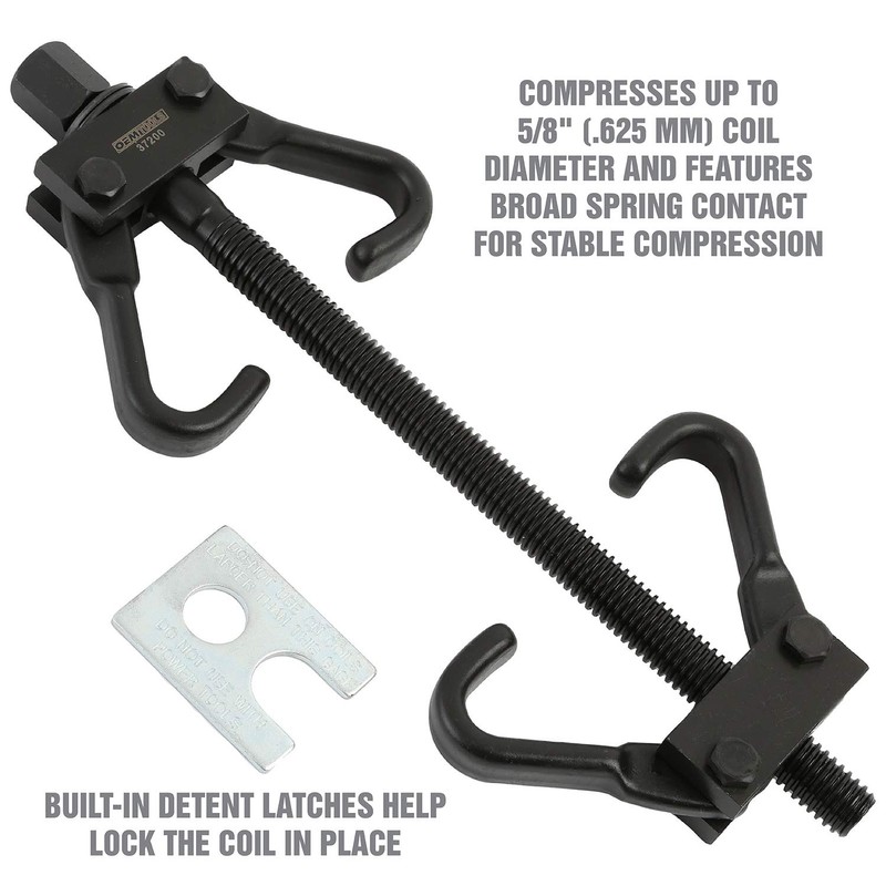 OEMTOOLS 37200 Coil Spring Compressor, Compress Coil Springs on All