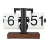 Digital Flip Clock 12h Single Sided Large Numbers Automatic Retro
