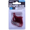 BKK Octopus Beak Hooks Red Bulk Pack Qty 25 3/0