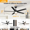 OPONL Ceiling Fan with Light, Ceiling fan with Light and