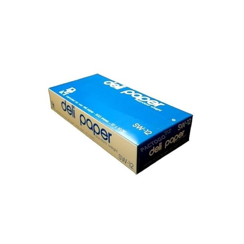 Durable Packaging 12" x 10.75" Dry Waxed Deli Paper Pop-Up