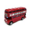 Die Cast Metal Red Bus and Taxi set