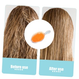 Healvian 2pcs Detangling Hair Comb Massage Brushes for Women Comfortable Hairdressing Tools Rainbow for Hair