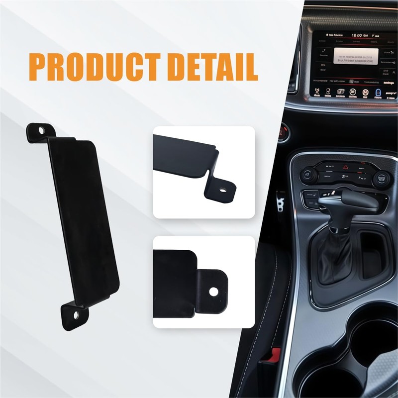 DRIVE PULSE Neutral Cover Plate for Dodge Challenger 2015-2023, Anti-Theft