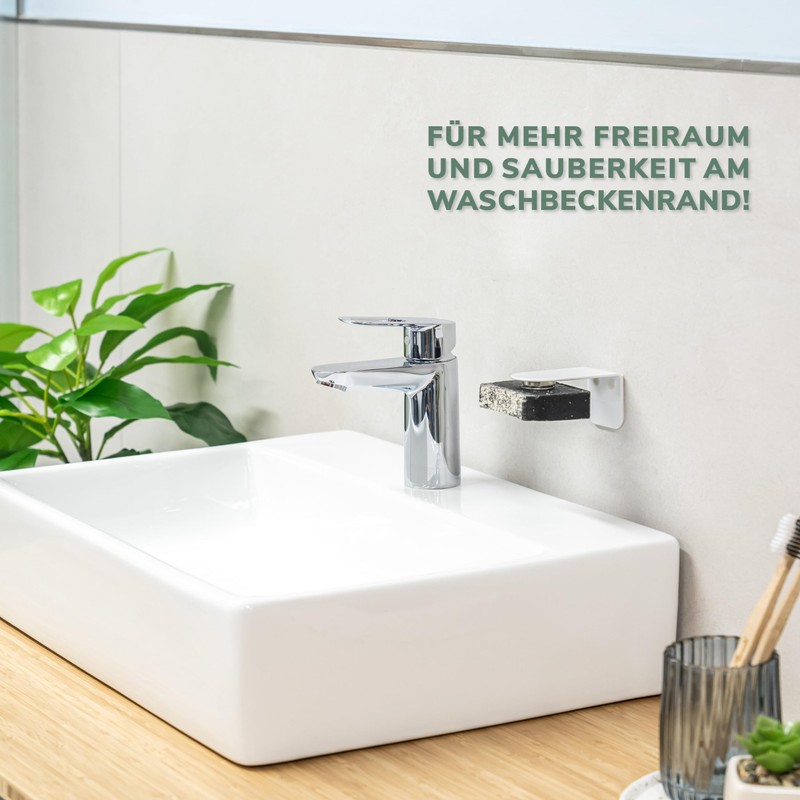 bremermann PUREZZA Magnetic Soap Holder - Free Hanging Soap with