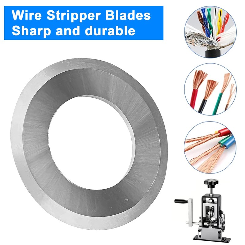 Pack of 5 Cable Peeler Electric Replacement Blades Set, Cable