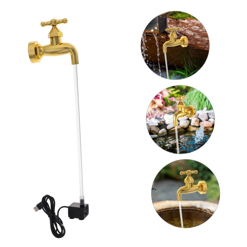 Levemolo Unique Floating Faucet Water Feature for Courtyard Decor Creative