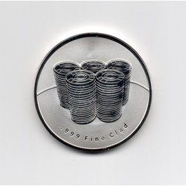 All In Poker Chip / Silver Clad Card Protector Bounty Chip Etc.