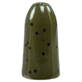 Reaction Tackle Tungsten Worm Weights for Bass Fishing - 1/8 Green Pumpkin