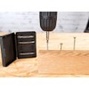 AGT Professional Left Extractor: 4-Piece HSS Steel Screw Extractor Set