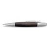 FABER CASTELL E-MOTION PENCIL CHROME/WOOD BLACK