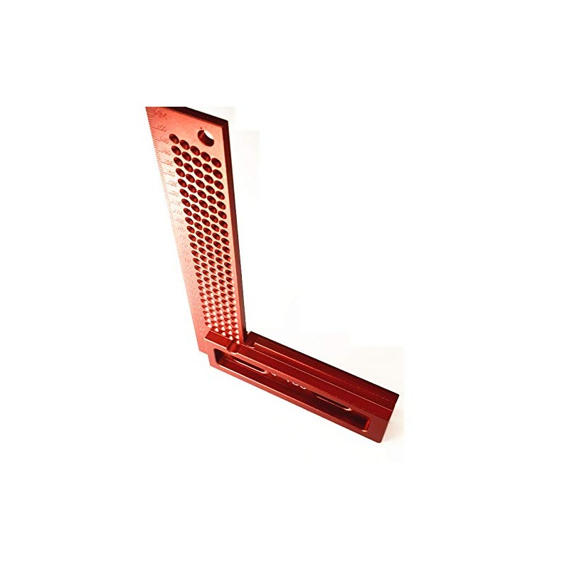 CarAngels Woodworking Ruler Gauge T-Shaped Cage Right Angle Ruler Injury