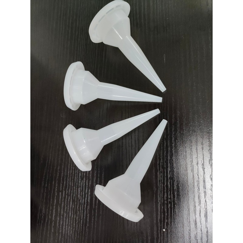 Caulking Nozzle for Caulk Gun, Reusable Silicone Caulk Nozzle Applicator