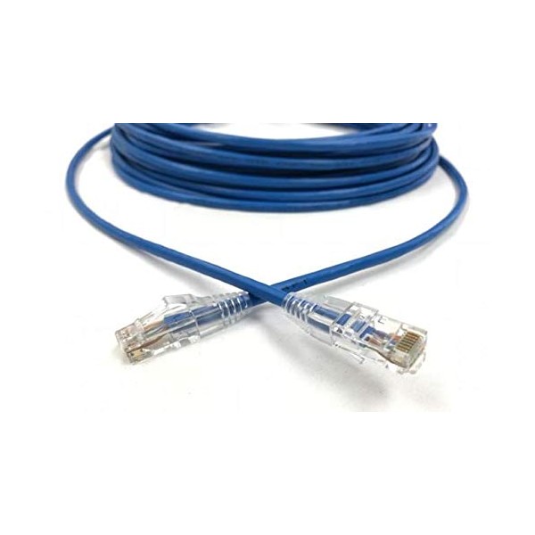 100 Foot Blue Cat6 UTP Plenum CMP Rated Ethernet Patch