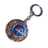 LizMatech Captain America Shield Spinner Keyring Solid Metal Durable