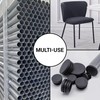 SKIR'CO Pack of 20 Round Pipe Inserts 60 mm Fence