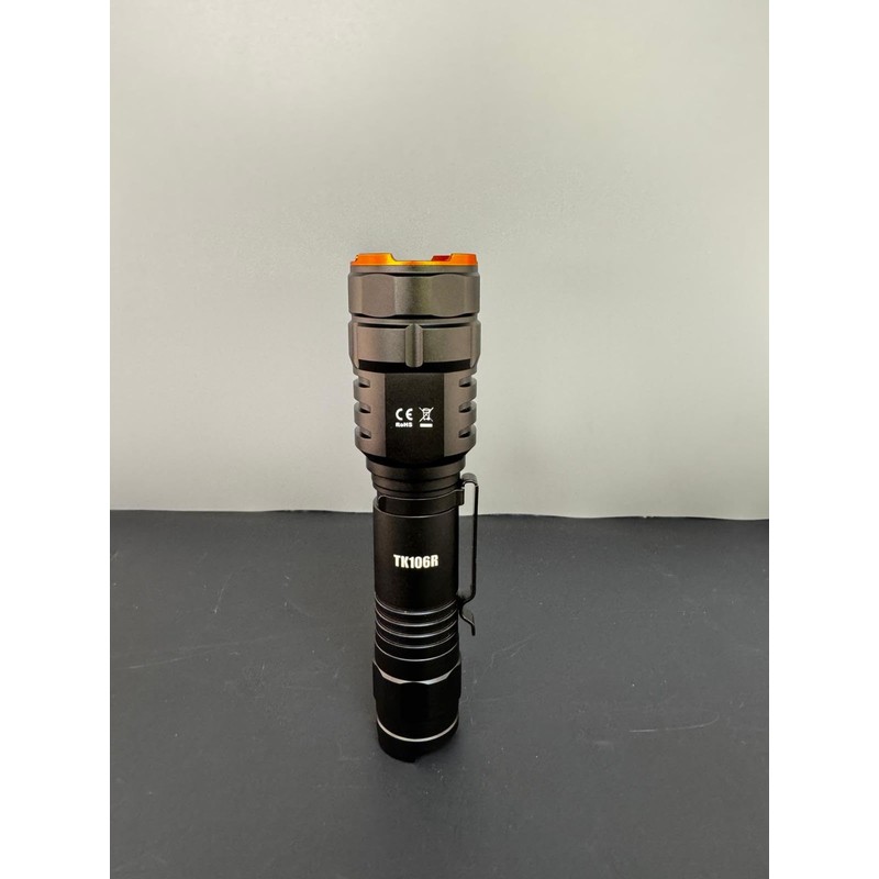 Vortex TK106R Tactical Rechargeable Flashlight 365nm UV Handheld Dual Switch