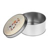 Mr. & Mrs. Panda Round Cow Tin - Gift Storage