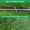 SECBULK 150 FT (75FT*2) Flat Sprinkler Hose for Lawn Watering