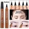 Professional Eyebrow Pencil, Waterproof, Easy and Easy to Shape Eyebrows,