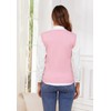 Vankovishion Women's Sweater Vest Knit Pink Sleeveless Pullover Tank Top