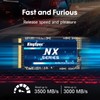 KingSpec 128GB M.2 2242 NVMe SSD - Up to 3500