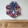 XKCL Patriotic Wreaths, 20 Inch Memorial Day Wreath, 4th of