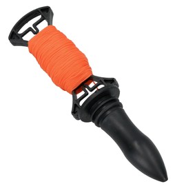 50m Builder Garden Orange Nylon Brick Line String on Rotating Reel TE657