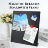 2 Pack Magnetic Board,Magnet Board,Metal Magnetic Bulletin Board,Magnet Display Stand