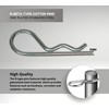 DOJA Barcelona R Spring Connector, 2 mm, Folding Cotter Pins