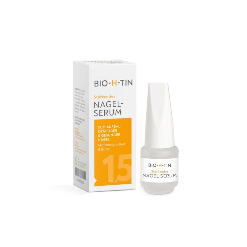 BIO-H-TIN Strengthening Nail Serum for Strong, Resistant and Elastic Nails,